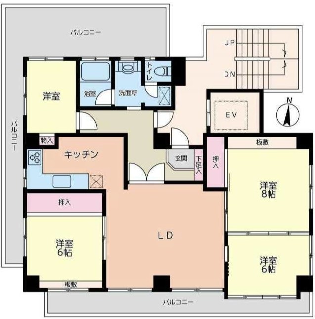 中司ビル 間取り