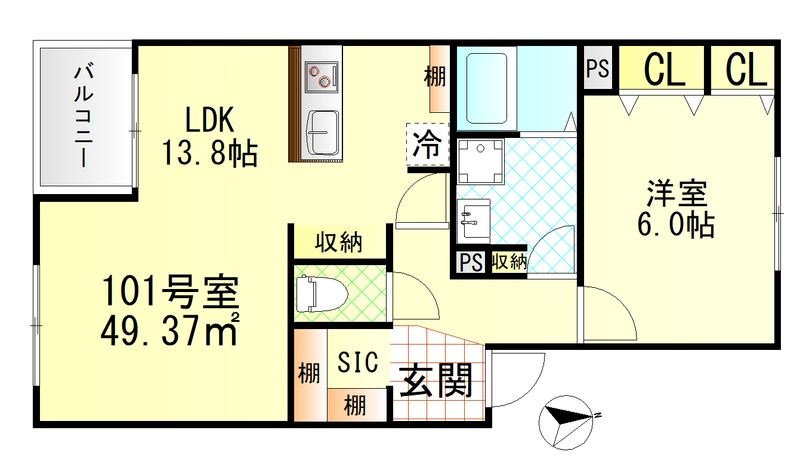 ヴィラージュ戸塚壱番館 間取り