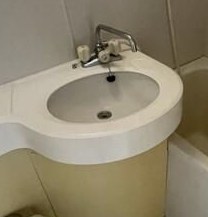 松ケ丘コーポ 洗面所