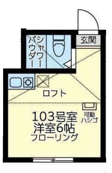 ユナイト中央カステーリャ・デ・ボレロ 間取り