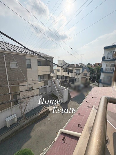 松見町貸家 眺望
