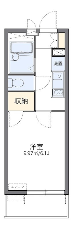 レオパレスシリウス 間取り