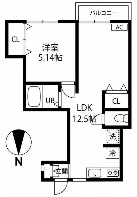 ハイム一本松 間取り