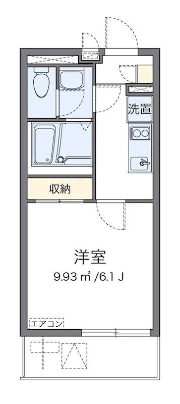 クレイノスペランツァⅠ号館 間取り