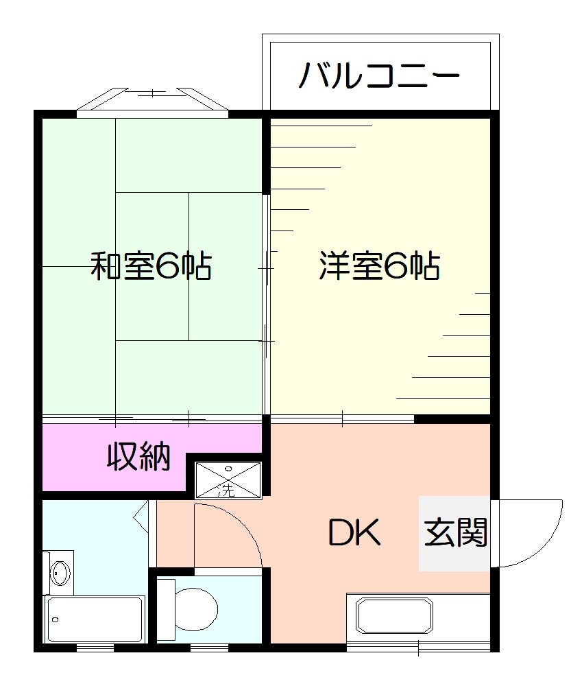 ヒルズメグミ 間取り