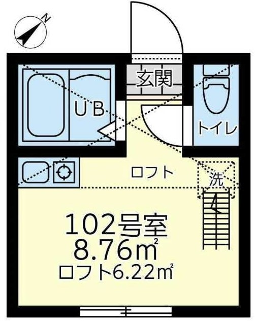 ユナイト星川アーセナル 間取り