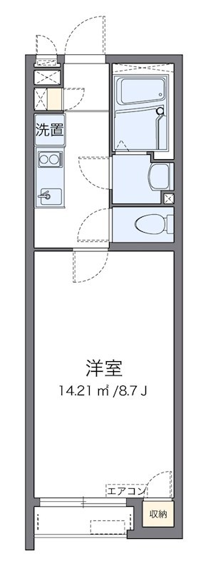 クレイノウィル大和 間取り