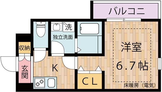 リュミエールⅠ 間取り