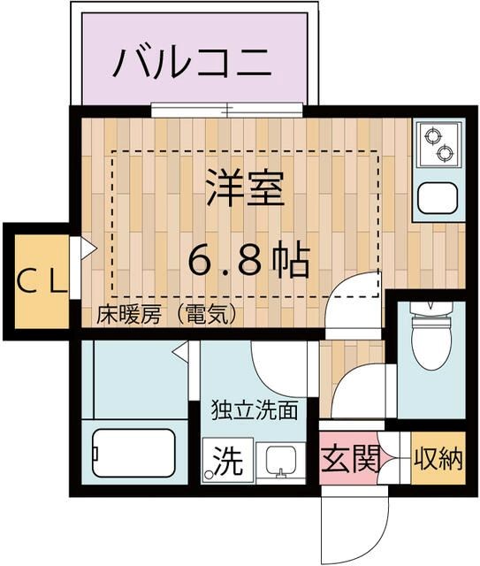 リュミエールⅠ 間取り