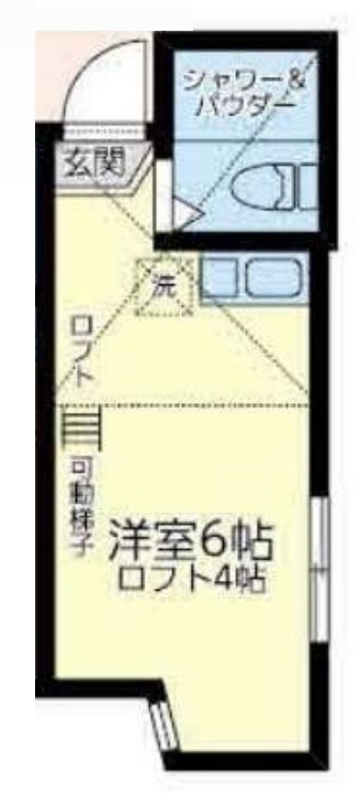 ユナイト浅田サンパウロ 間取り