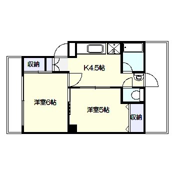 蒔田マンション 間取り
