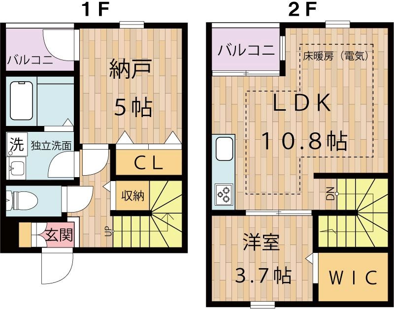 リュミエールⅠ 間取り