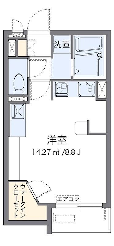 ミランダパレス湘南本宿 間取り