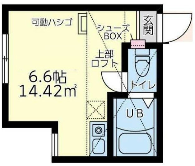 ユナイト二俣川ラムズデール 間取り