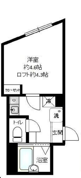 リーヴェルLeco横浜ActⅡ 間取り
