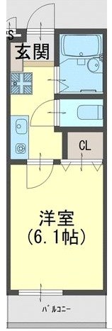 メゾンサンワB 間取り