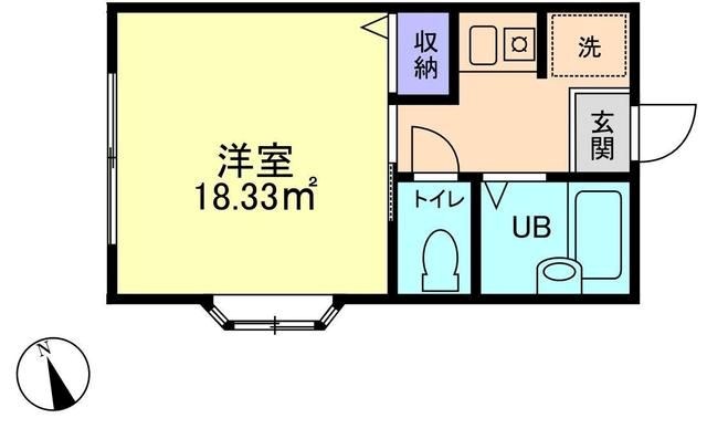 第１０セントラルコーポ反町 間取り