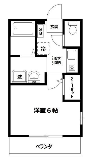 コウジィーコートⅠ 間取り