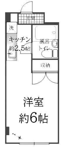 御幸マンション 間取り