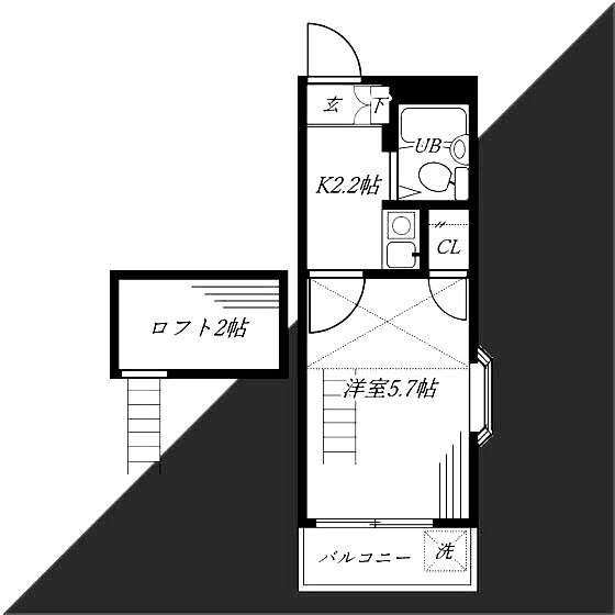 レオパレス保土ヶ谷 間取り