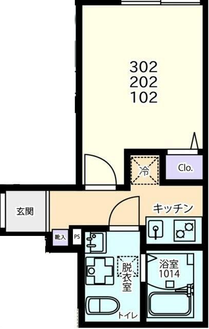 エトワ浜川崎 間取り