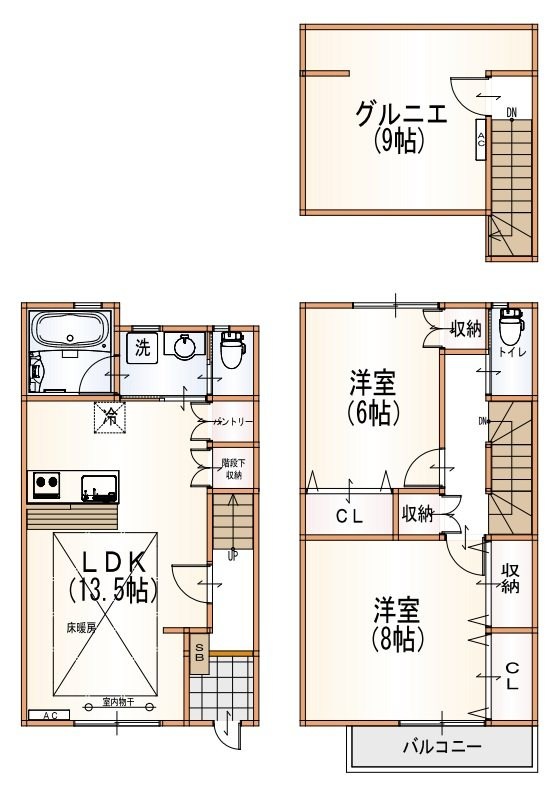Ｚｉ　ＨＯＵＳＥ 間取り