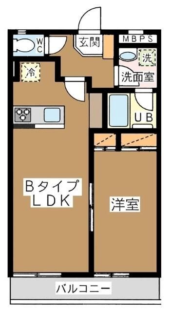 ブランドール弐番館 間取り