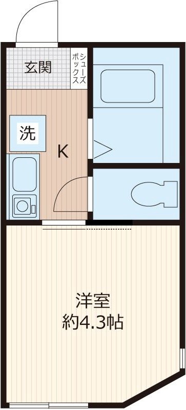 アーヴェル三ツ沢下町 間取り