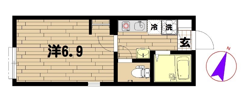 ガーランド鶴見中央 間取り