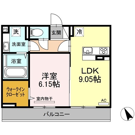 ルピナコート　B 間取り