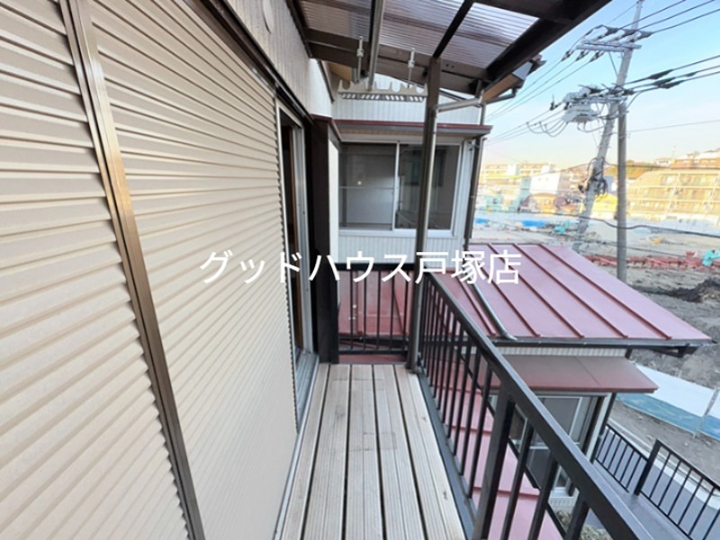 吉田町野本貸家 ベランダ