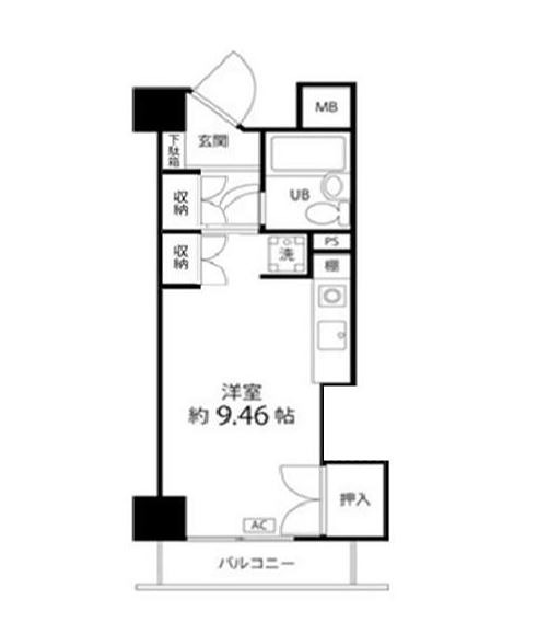 ペルソナージュ横浜 間取り