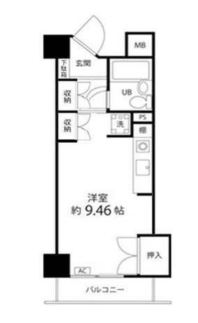 ペルソナージュ横浜 間取り