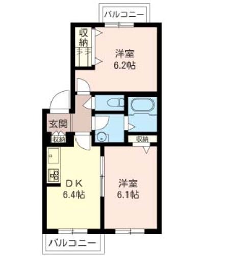 Casa　Anges 間取り