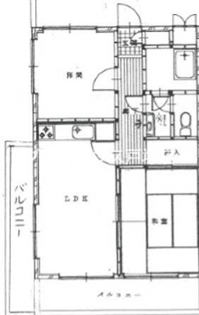 ルミネイトウ  間取り