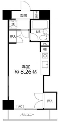 ペルソナージュ横浜 間取り