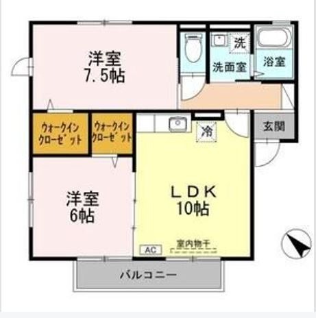 エーリNAKANO 間取り