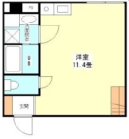 大阪府大阪市中央区谷町４丁目 間取り