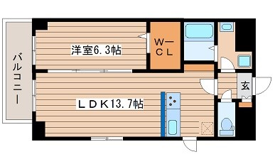 プラシード新町 間取り