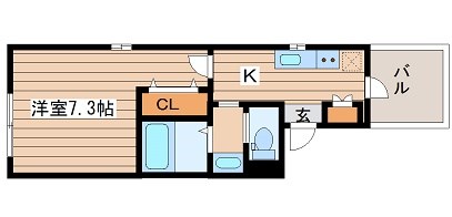 大阪府大阪市福島区野田２丁目 間取り