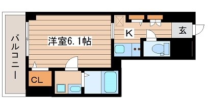 Ｓレジデンス南堀江 間取り