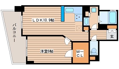 大阪府大阪市西区新町３丁目 間取り