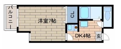 グレース肥後橋 間取り