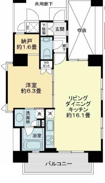 大阪府大阪市西区京町堀１丁目 間取り