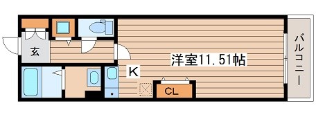 プレミュール阿波座 間取り