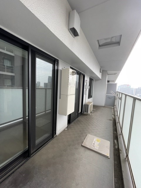 ブランズタワー御堂筋本町 ベランダ