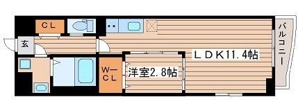 ラ・フォルム本町ＷＥＳＴ 間取り