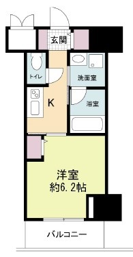 ドゥーエ立売堀 間取り