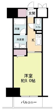 ドゥーエ立売堀 間取り