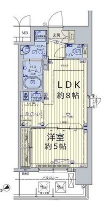 スワンズシティ中之島クロス 間取り